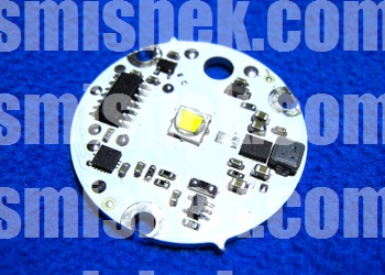 intelligent led driver buck-boost 10W with 3D accelerometer